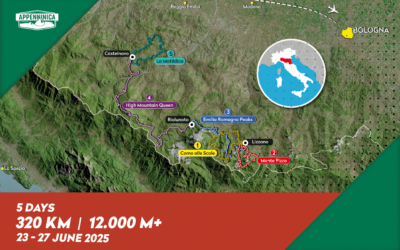 Svelato il percorso di Appenninica 2025: 320 km e 12.200 metri di dislivello!