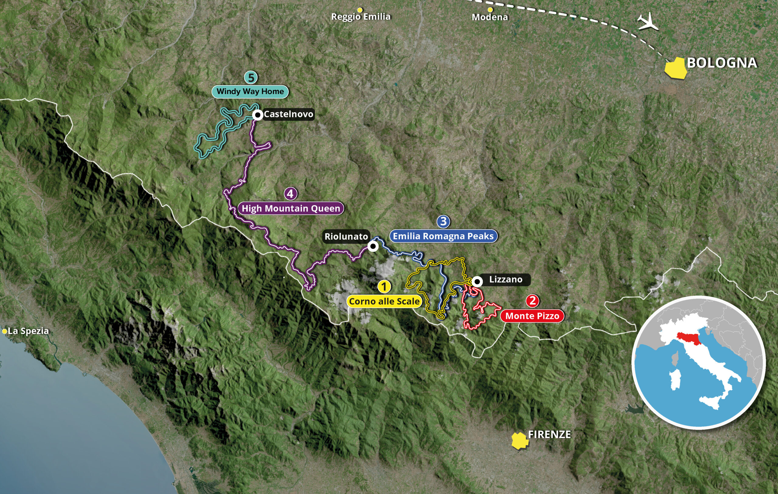 MAPPA APPENNINICA 2025
